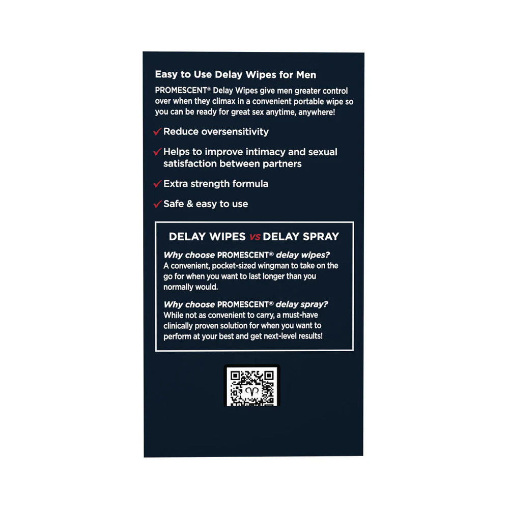 Promescent Delay Wipes 5-Pack PROMESCENT
