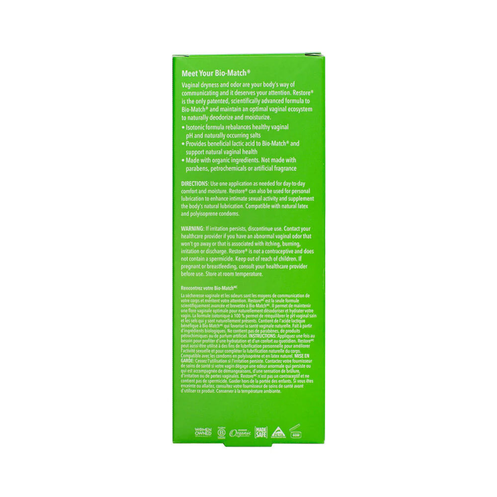 Good Clean Love Restore Moisturizing Vaginal Gel GOOD CLEAN LOVE