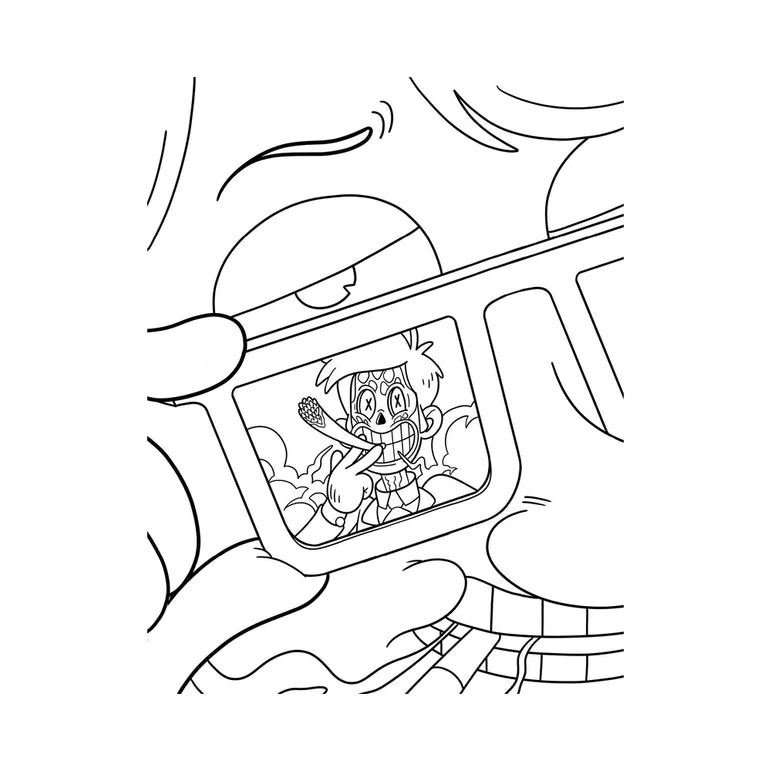 Killer Buds Coloring Book WOOD ROCKET