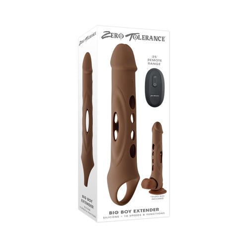 Zero Tolerance Big Boy Extender Rechargeable Extension with Remote Silicone ZERO TOLERANCE