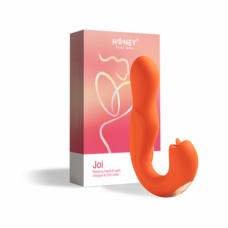 Honey Play Box Joi Rotating Head G-spot Vibrator and Clit Licker HONEY PLAY BOX