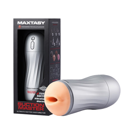 Maxtasy Suction Master Realistic With Remote Nude Plus MAXTASY