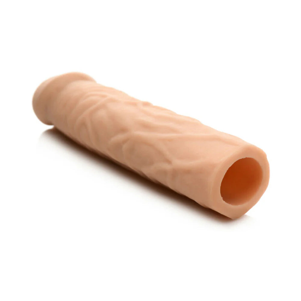 Jock Extra Long Penis Extension Sleeve 1.5 in. Light CURVE NOVELTIES