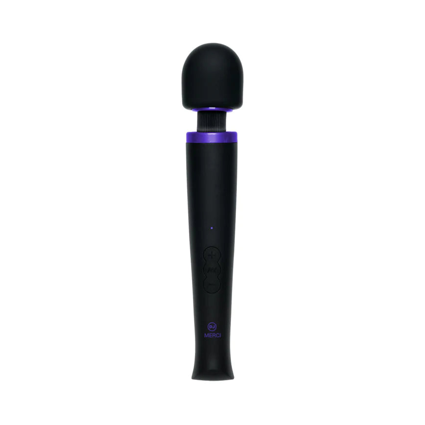 Merci Rechargeable Power Wand Ultra-Powerful Silicone Wand Massager DOC JOHNSON