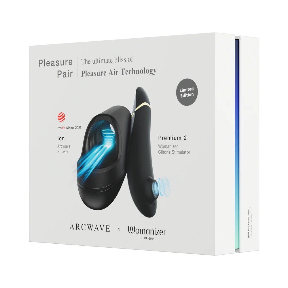 Arcwave x Womanizer Pleasure Pair - Ion + Premium 2 WOMANIZER