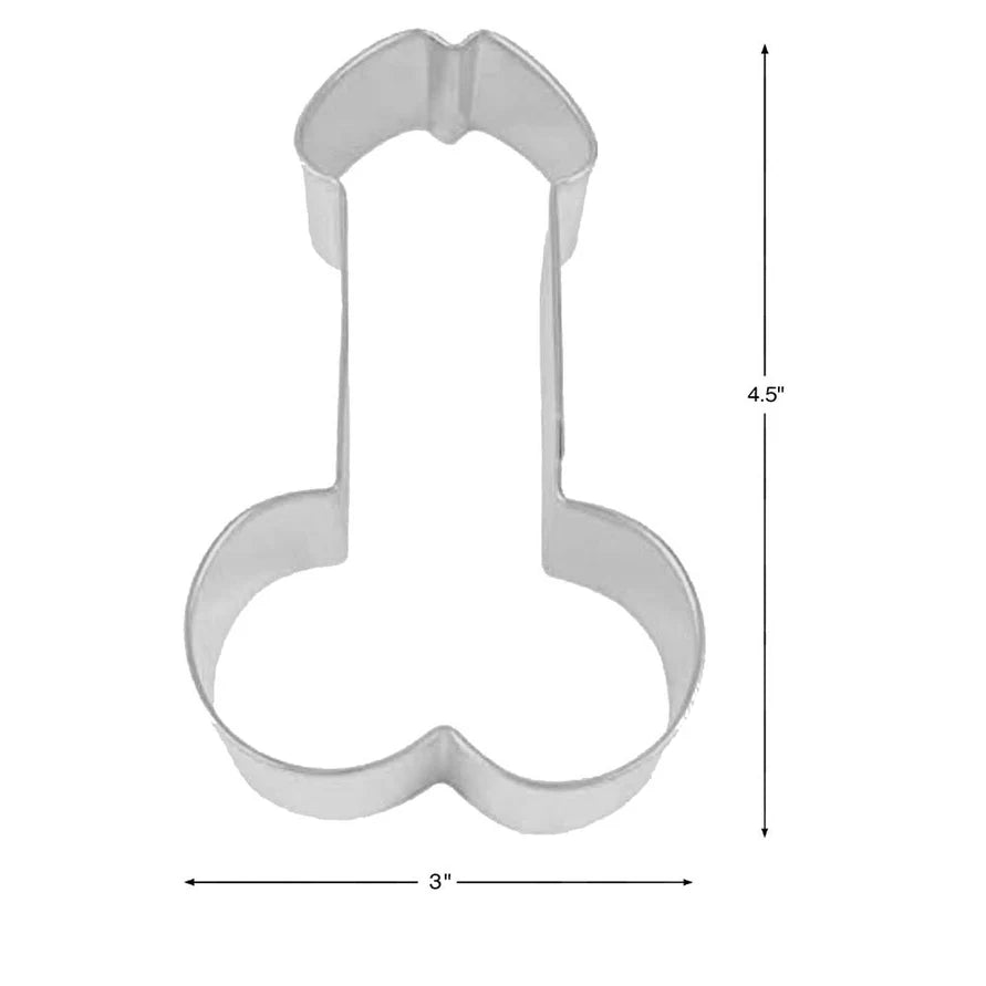 Glitterati Penis Cookie Cutter LITTLE GENIE