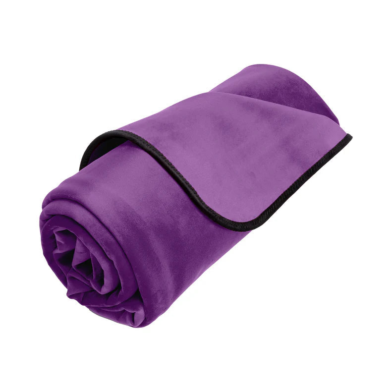 Liberator Fascinator – Travel Throw in Purple LIBERATOR