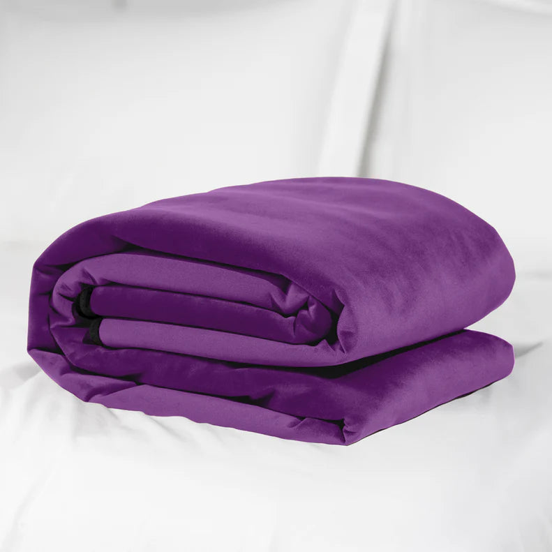 Liberator Fascinator – Travel Throw in Purple LIBERATOR