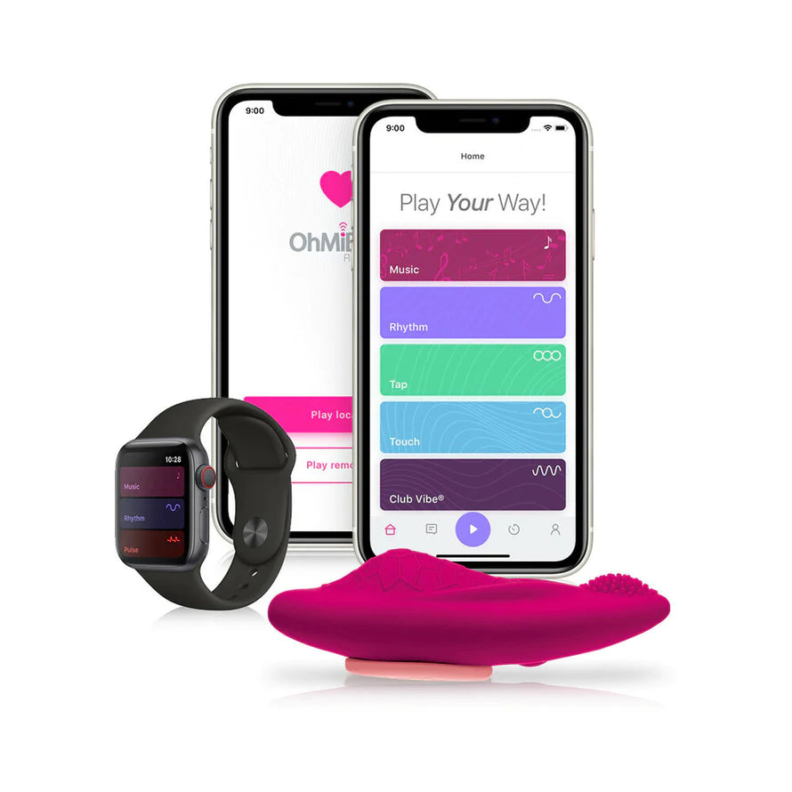 OhMiBod Foxy Bluetooth App-controlled Wearable Panty Vibrator OhMiBod