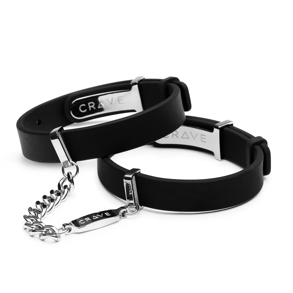 Crave ID Cuffs Black/Silver CRAVE