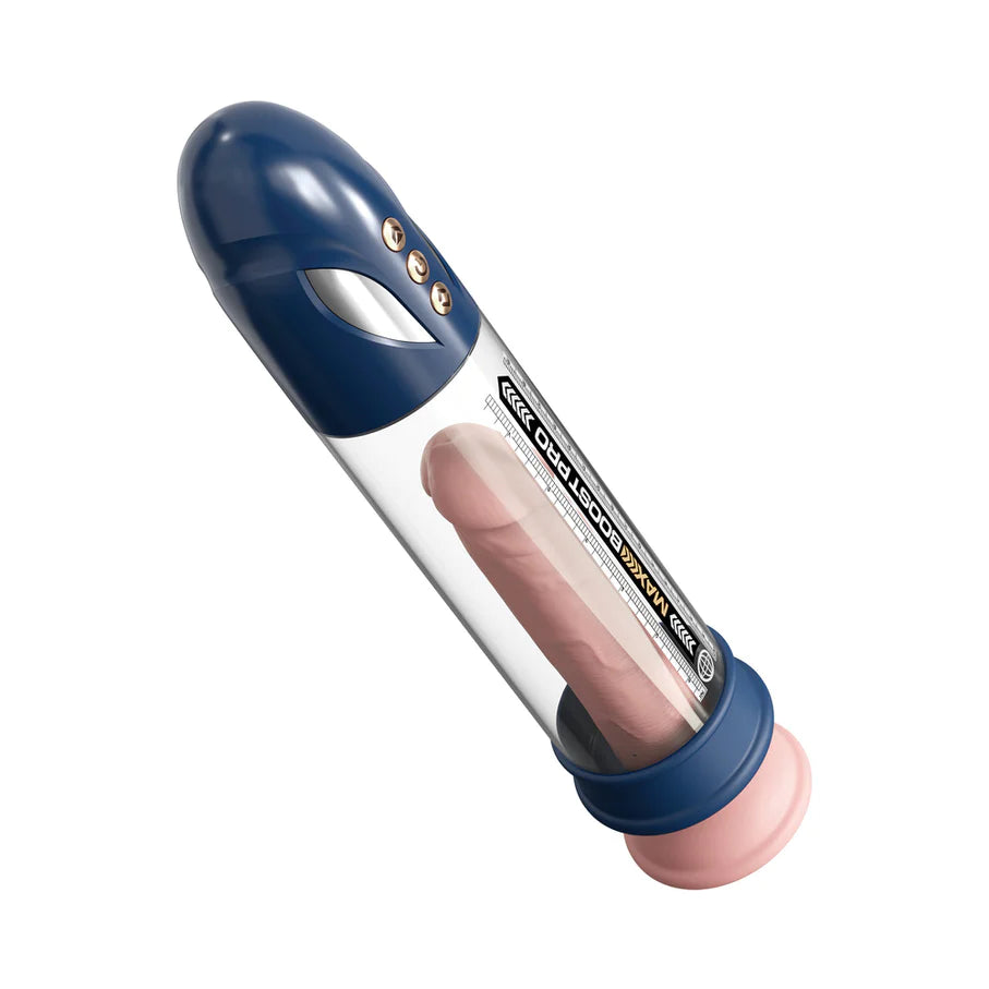 Pump Worx Max Boost Pro Flow Rechargeable Penis Pump PIPEDREAM