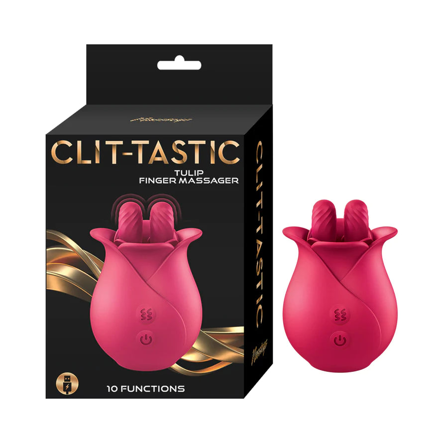 Clit-Tastic Tulip Finger Massager NASSTOY