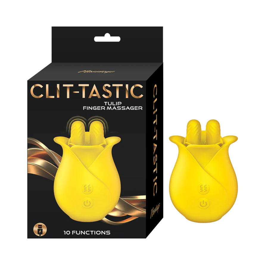Clit-Tastic Tulip Finger Massager NASSTOY