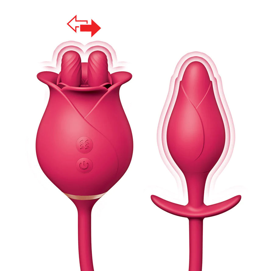 Clit-Tastic Tulip Finger Massager & Pleasure Plug NASSTOY