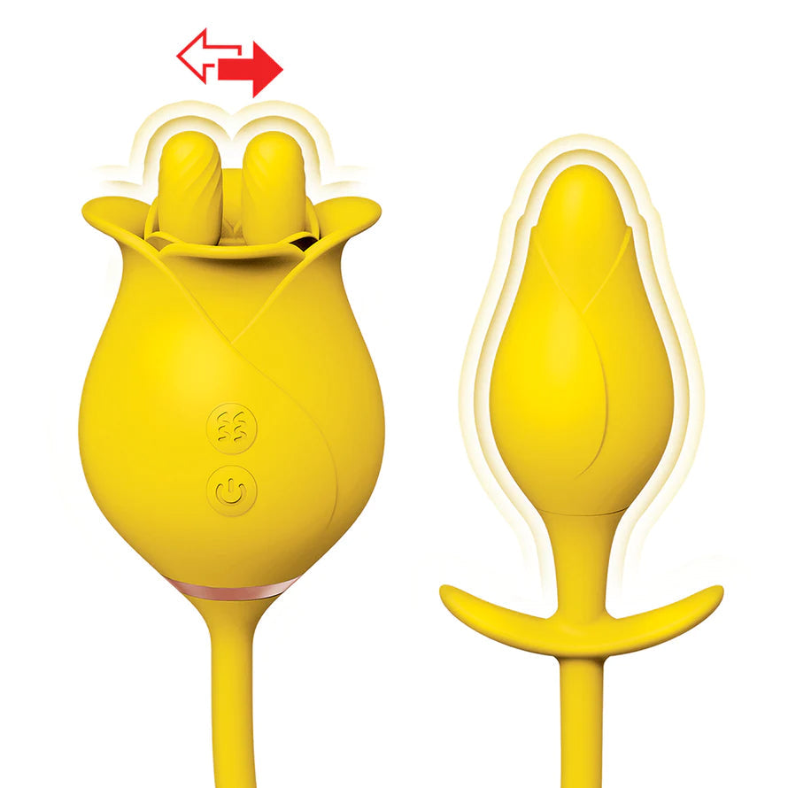 Clit-Tastic Tulip Finger Massager & Pleasure Plug NASSTOY