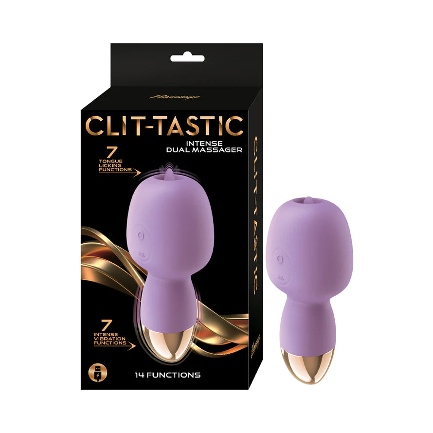 Clit-Tastic Intense Dual Massager NASSTOYS