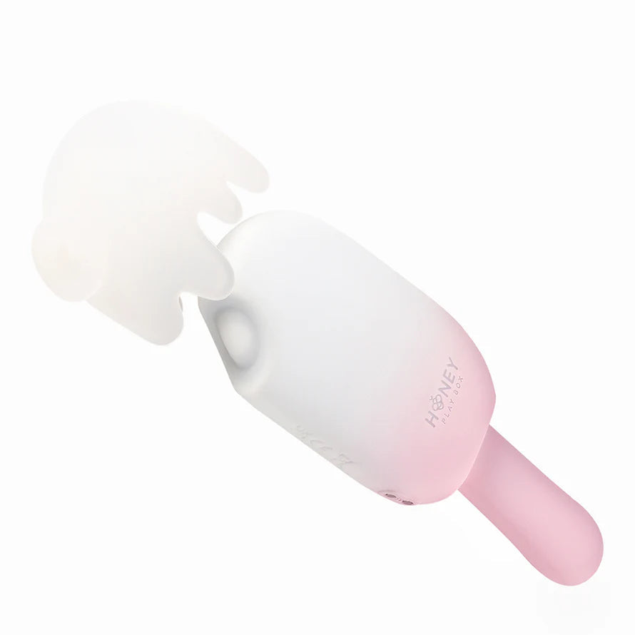 Honey Play Box Bite Me Sucking Tapping & Vibrating Cream Pop Stimulator HONEY PLAY BOX