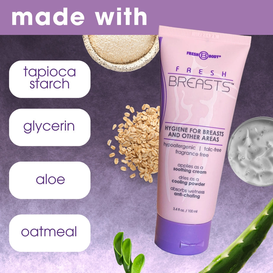 Fresh Breasts Anti-Chafing Deodorant Lotion FRESH BODY