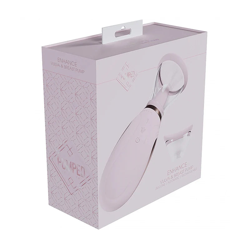Pumped Enhance Automatic Rechargeable Vulva & Breast Pump SHOTS