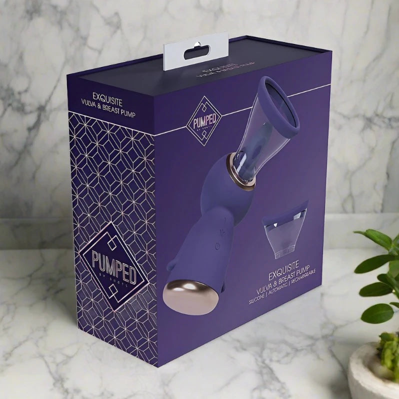 Pumped Exquisite Automatic Rechargeable Vulva & Breast Pump SHOTS