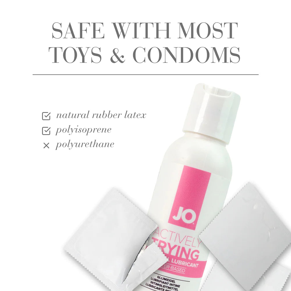 JO Actively Trying Paraben-Free Water-Based Lubricant SYSTEM JO