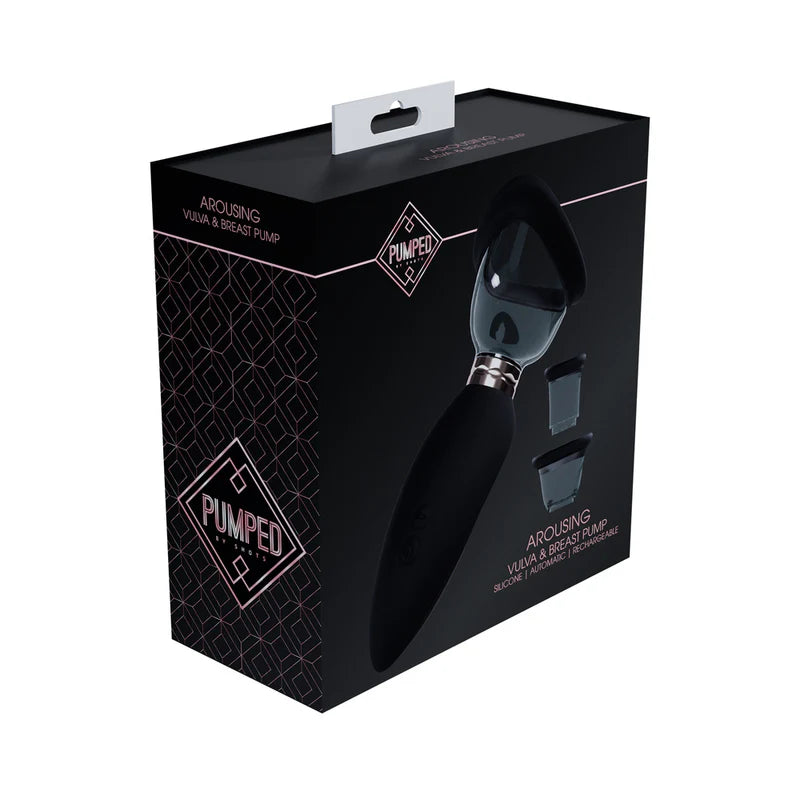 Pumped Arousing Automatic Rechargeable Vulva & Breast Pump SHOTS