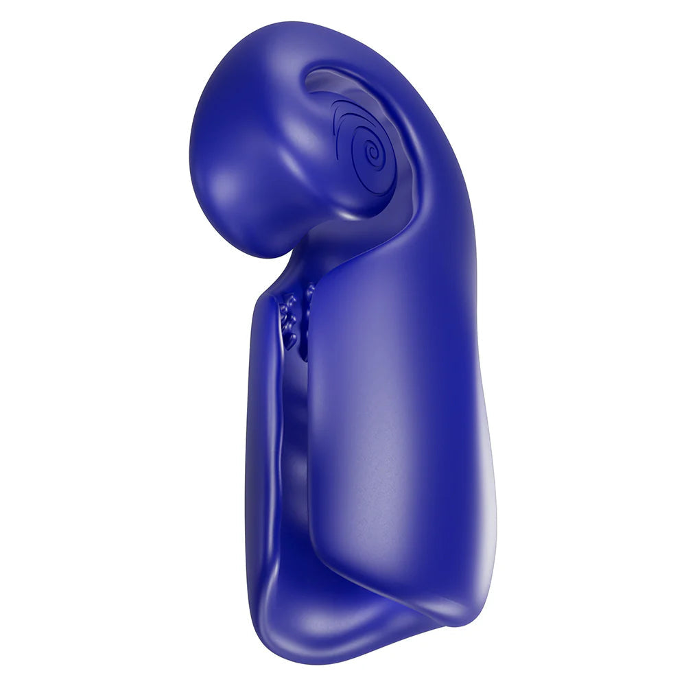 Snail Vibe SVibe Evo Rechargeable Masturbator Navy SNAIL VIBE