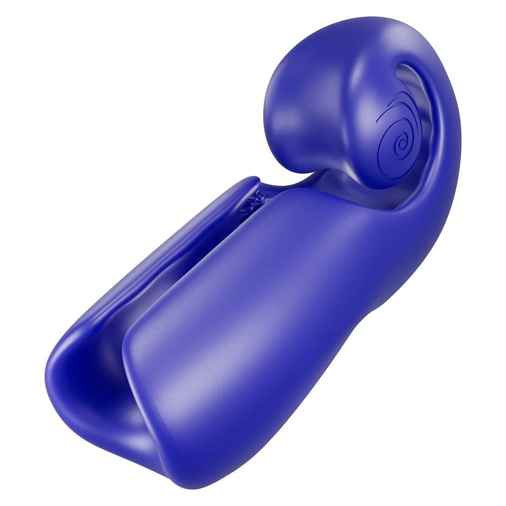 Snail Vibe SVibe Evo Rechargeable Masturbator Navy SNAIL VIBE