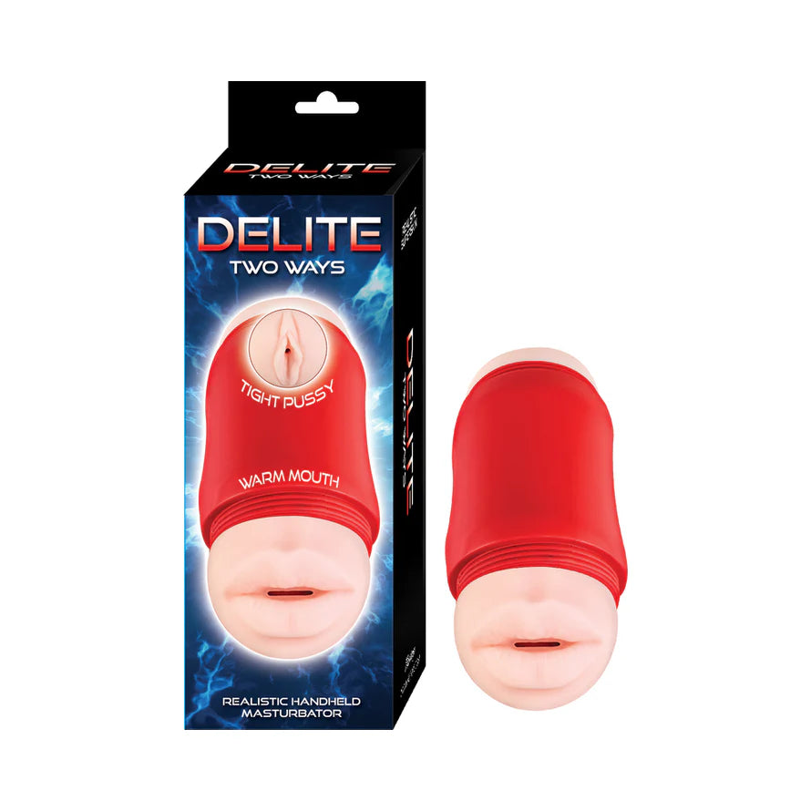 Delite Two Ways Mouth & Vagina NASSTOY