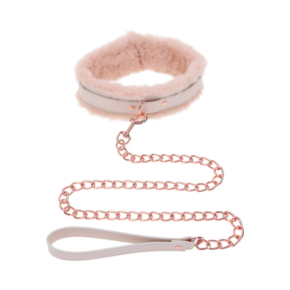 Peaches ‘N CreaMe Fur Collar & Leash SPORTSHEETS