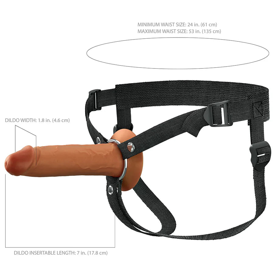 Fantasy X-Tensions Elite Hollow Silicone Strap-On PIPEDREAM