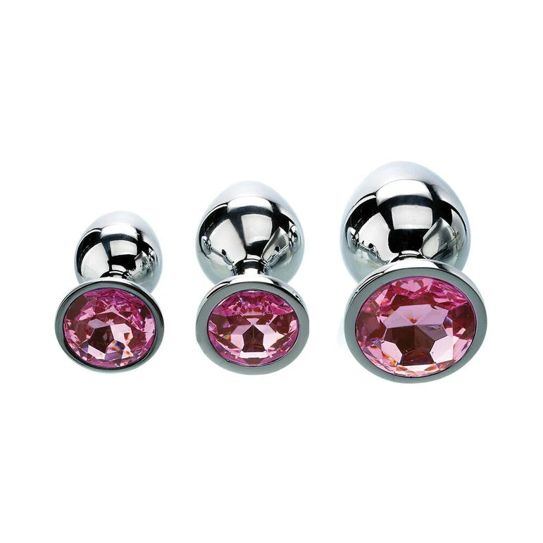 Adam & Eve Pink Gem Anal Plug Set ADAM & EVE