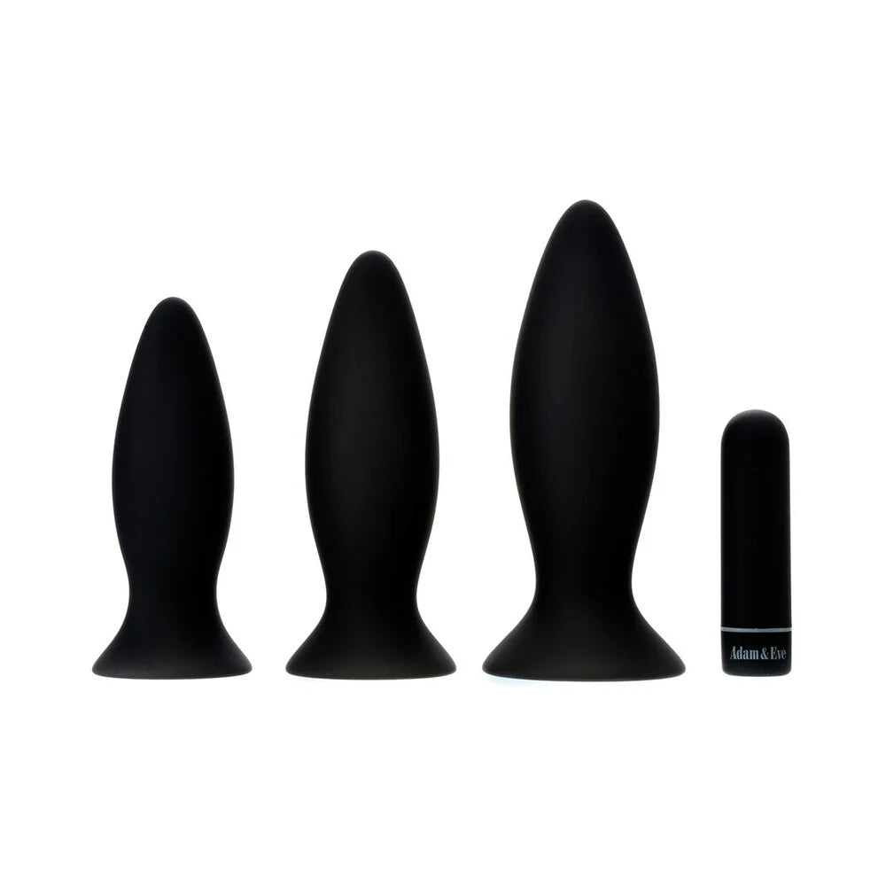 Adam & Eve Rechargeable Vibrating Anal Plug Trainer Kit ADAM & EVE