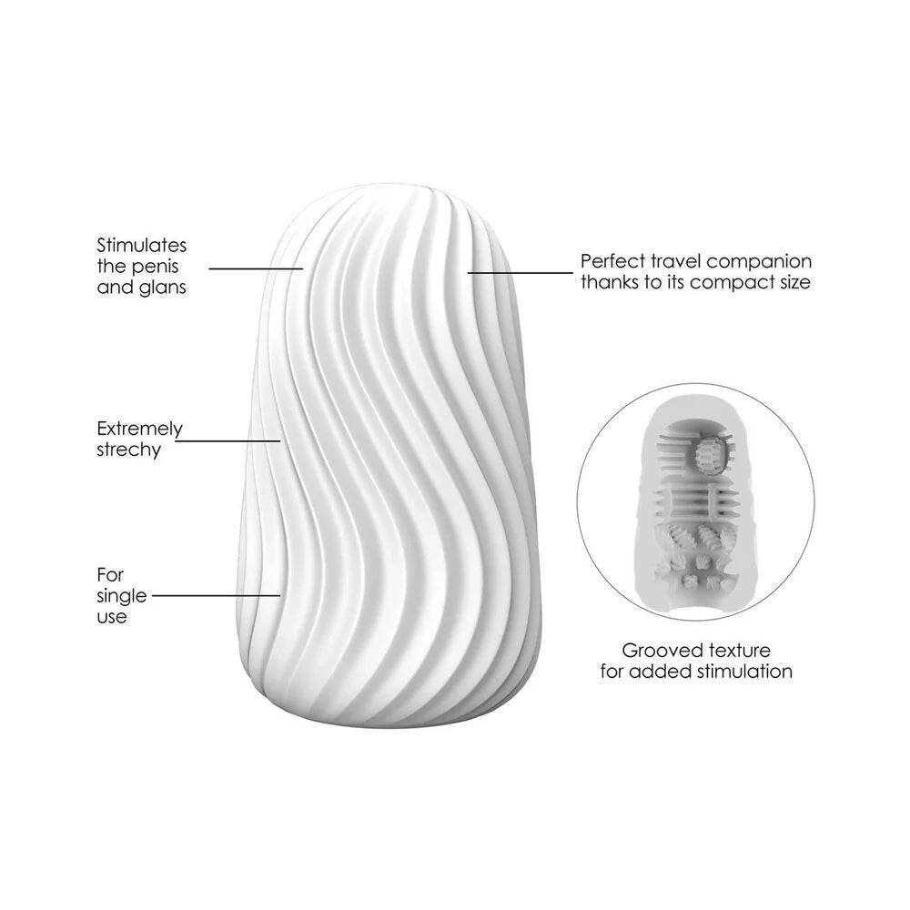 Adam & Eve Stroke & Go Masturbator with Storage Case ADAM & EVE