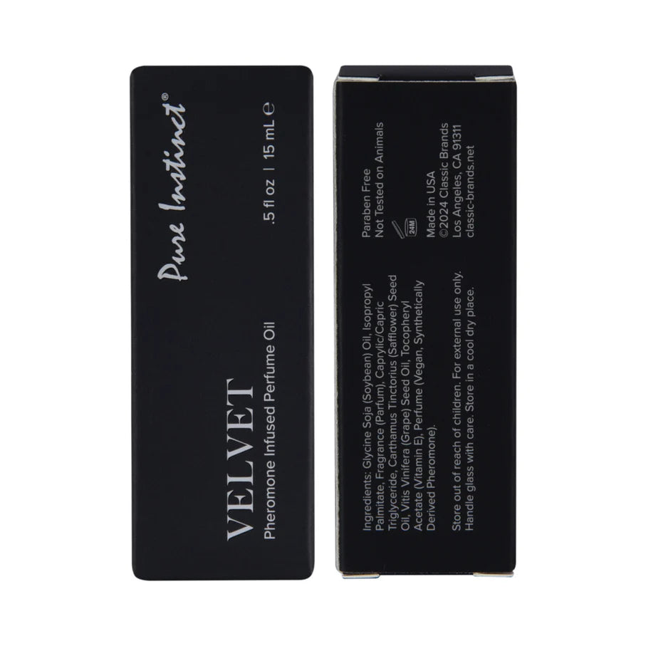 Pure Instinct Pheromone Perfume Oil Velvet Dropper CLASSIC BRANDS