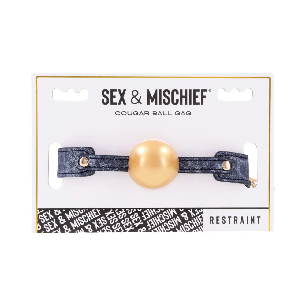 Sportsheets Sex & Mischief Cougar Ball Gag SPORTSHEETS