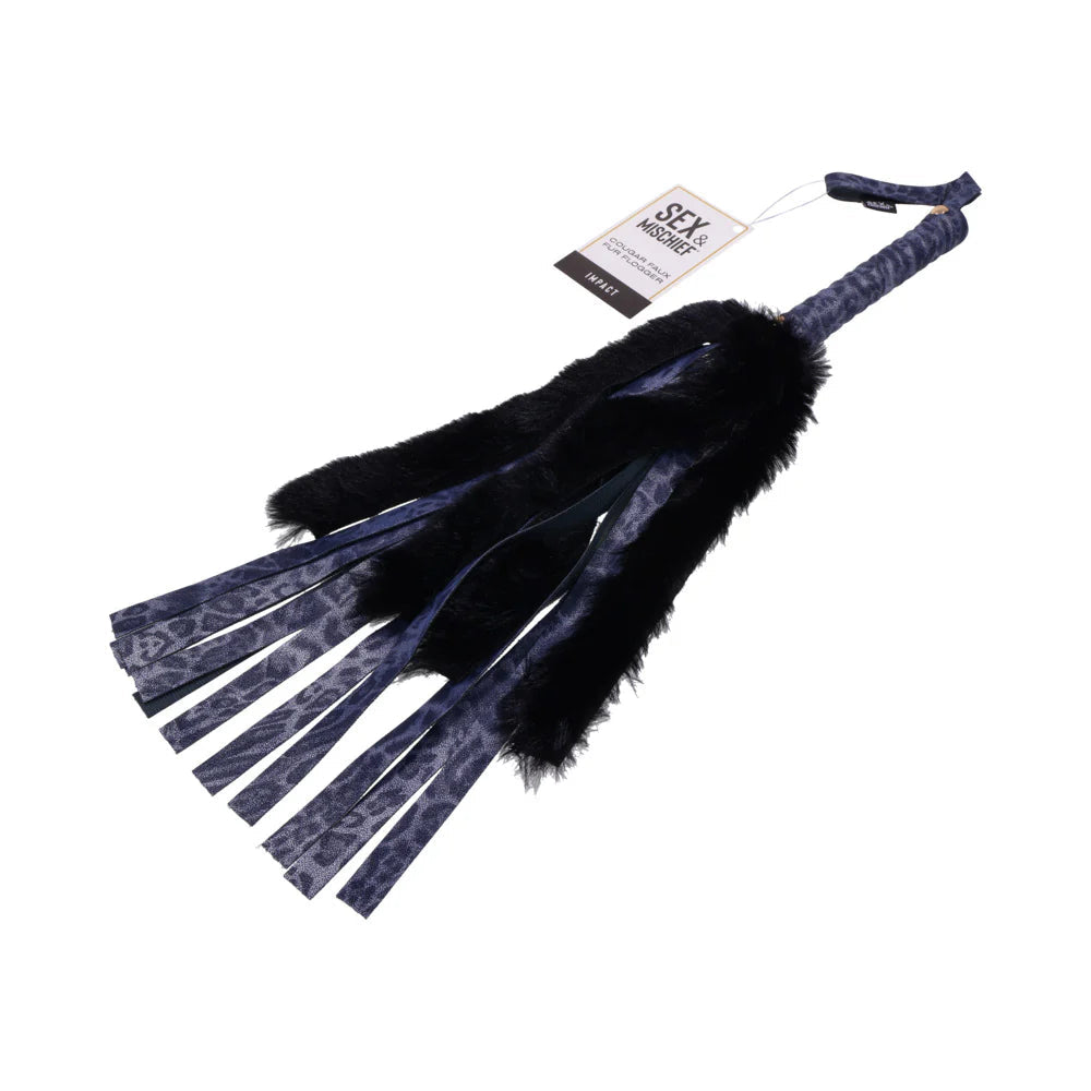 Sportsheets Sex & Mischief Cougar Faux Fur Flogger SPORTSHEETS