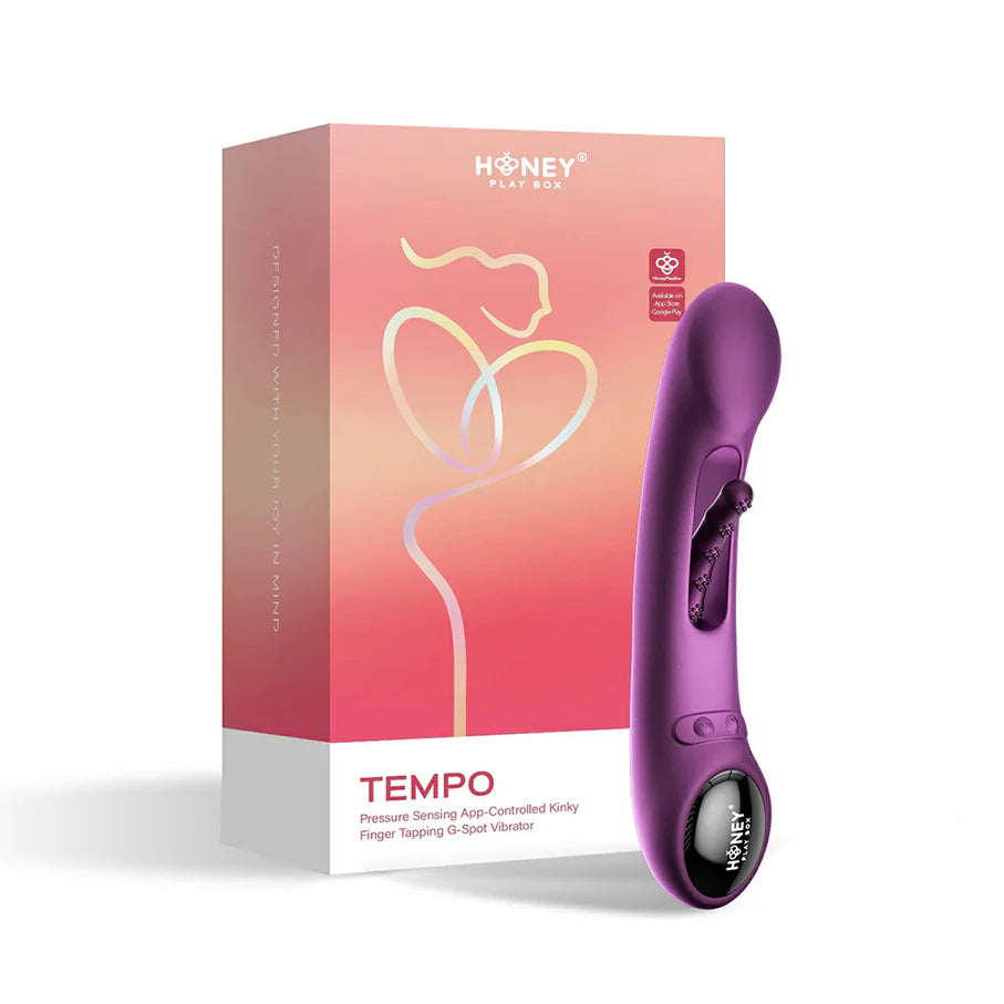 Honey Play Box Tempo Pressure Sensing App-Controlled Tapping G-Spot Vibrator HONEY PLAY BOX