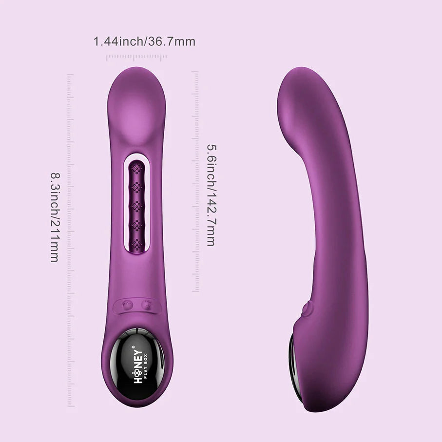 Honey Play Box Tempo Pressure Sensing App-Controlled Tapping G-Spot Vibrator HONEY PLAY BOX