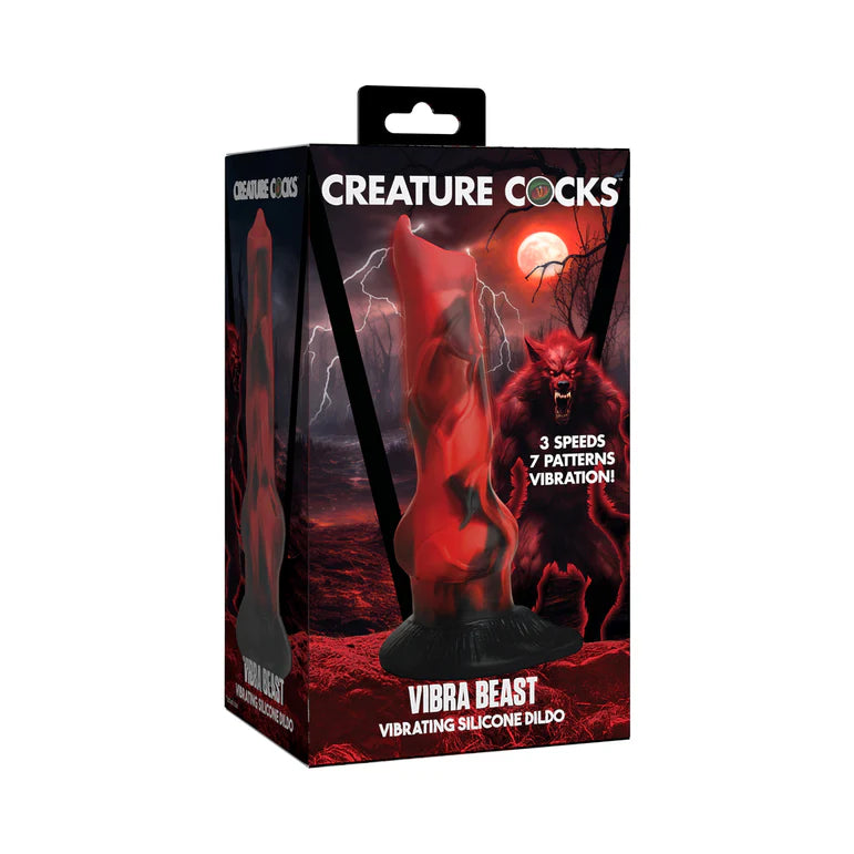Creature Cocks Vibra Beast Vibrating Silicone Dildo CREATURE COCKS