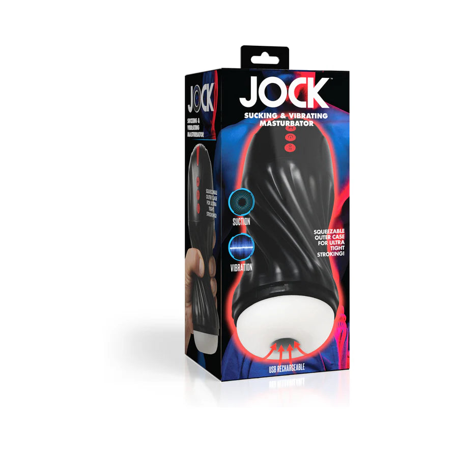JOCK Sucking & Vibrating Masturbator CURVE TOYS