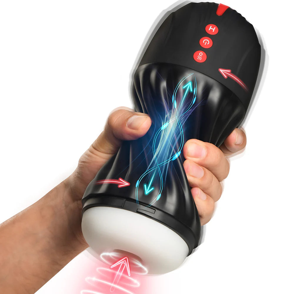 JOCK Sucking & Vibrating Masturbator CURVE TOYS