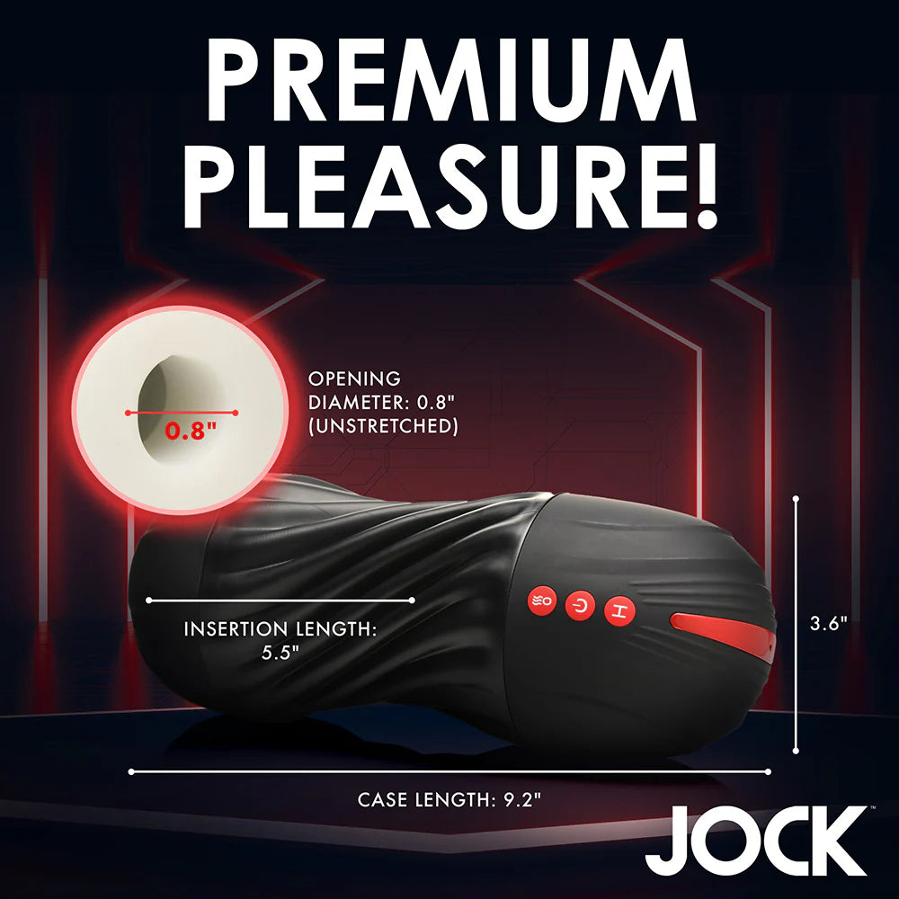 JOCK Sucking & Vibrating Masturbator CURVE TOYS