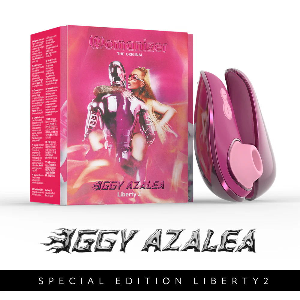 Womanizer x Iggy Azalea Liberty 2 Special Edition Metal Pink WOMANIZER