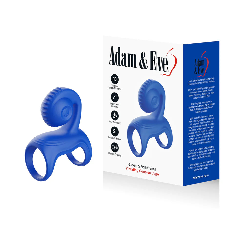 Adam & Eve Vibrating Couples Cage
