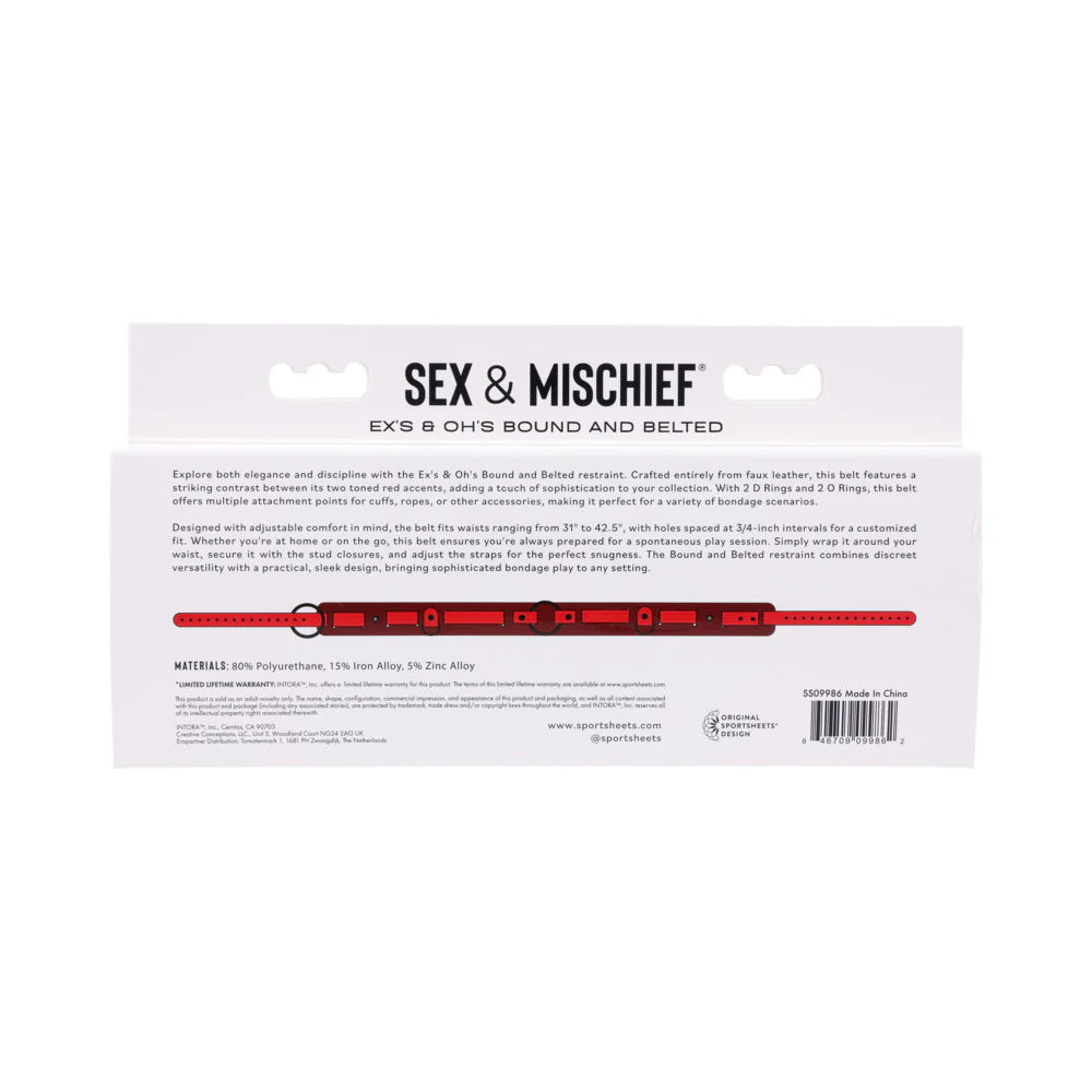 Sportsheets Sex & Mischief Ex&