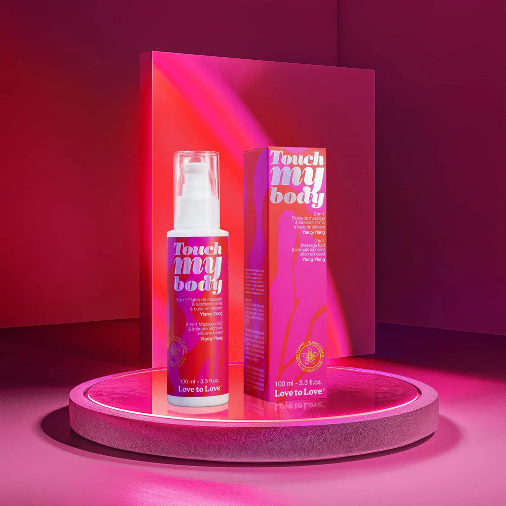 Love to Love Touch My Body 2-in-1 Massage Fluid & Intimate Lubricant LOVELY PLANET USA