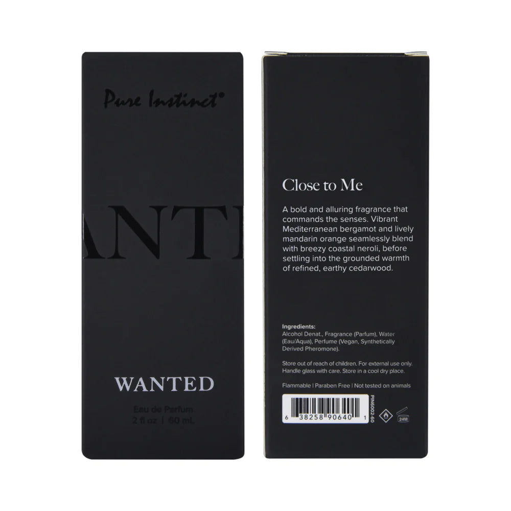Pure Instinct Pheromone Eau De Parfum Wanted CLASSIC BRAND