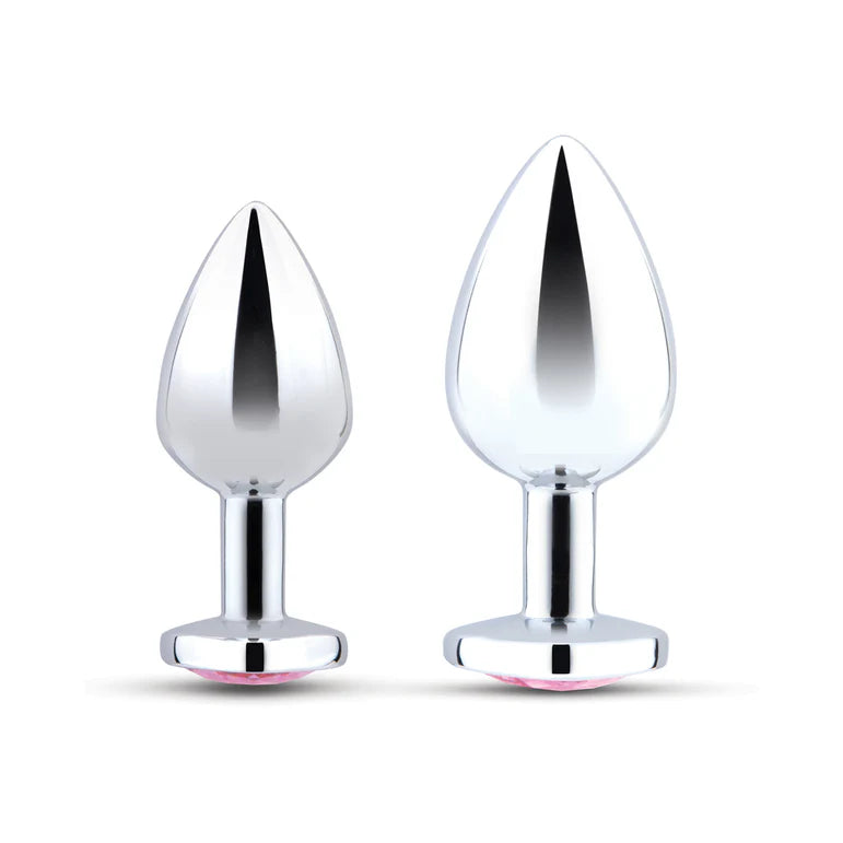 b-Vibe Jewel Metal Training Plug Set B-VIBE