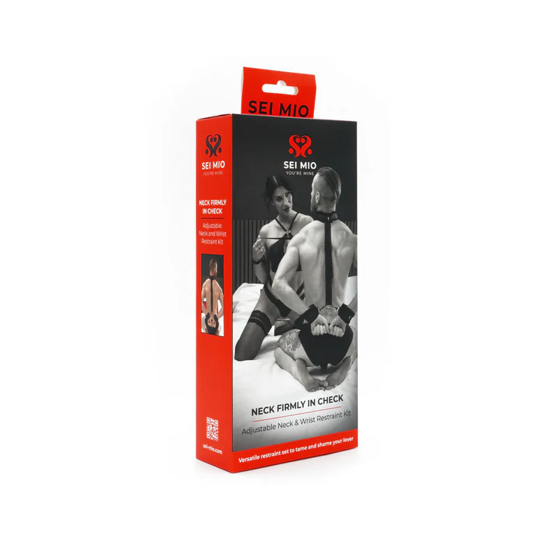 SEI MIO Neck Firmly in Check Adjustable Neck & Wrist Restraint Kit CREATIVE CONCEPTIONS